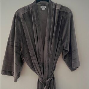 Splendid Light Purple Plush Robe